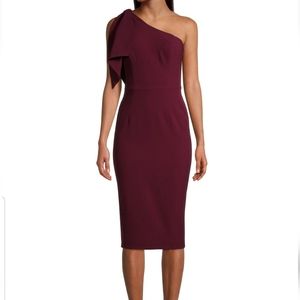 NWT Dress The Population The Tiffany One Shoulder Dress